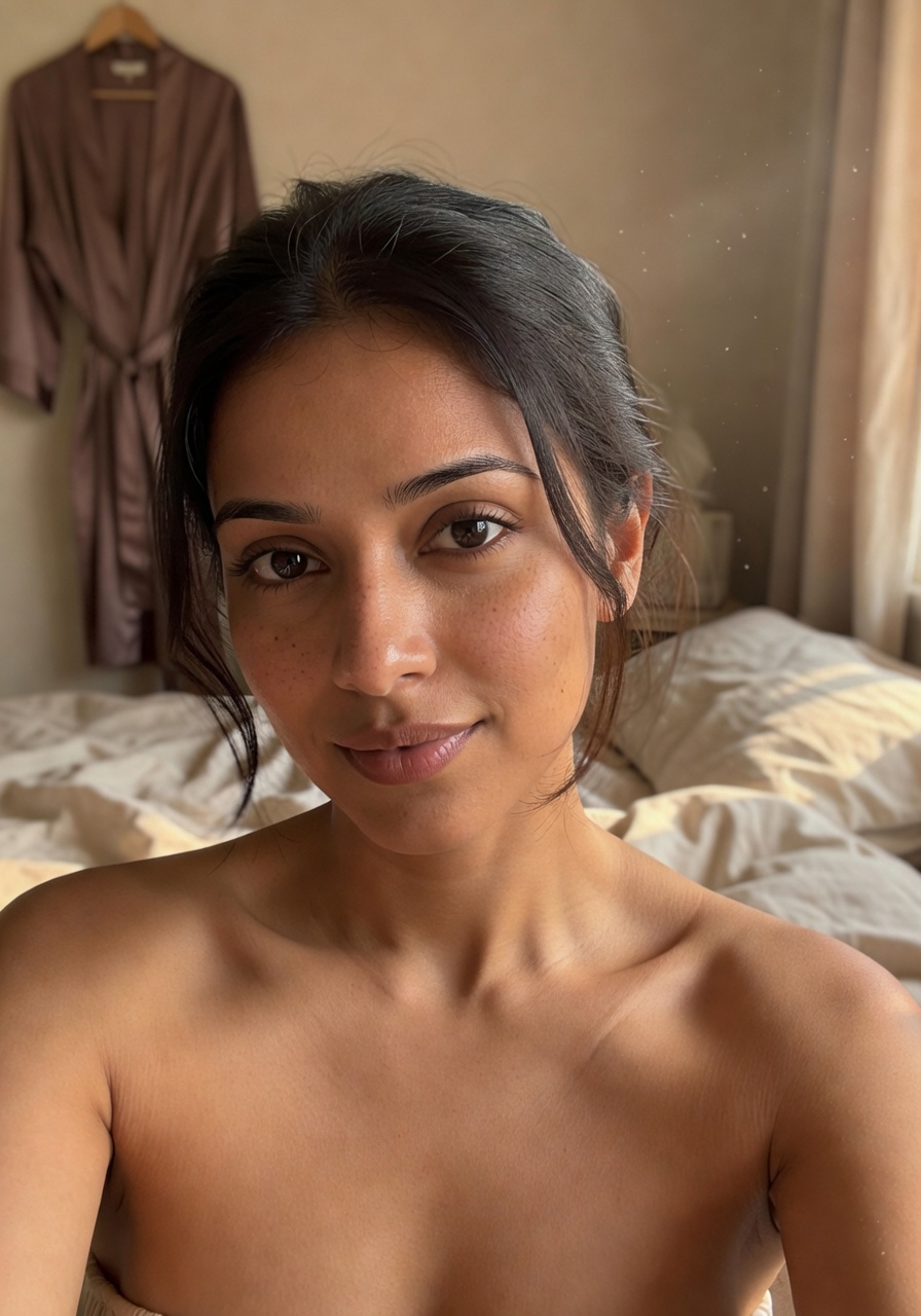 Champa — Nude Indian Boudoir Session — Free Desi XXX Gallery