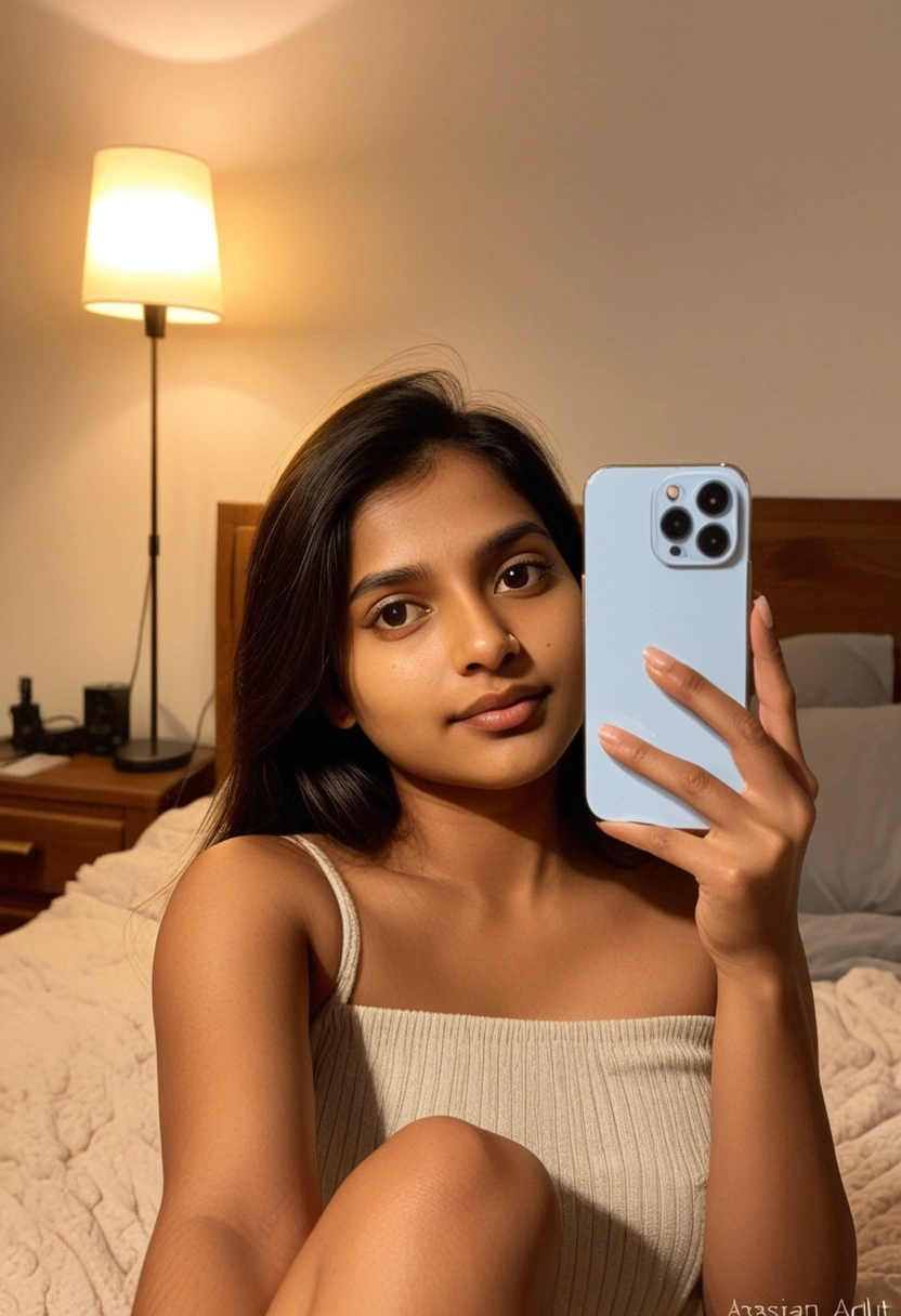 Geeta's Sultry Bedroom Selfies from Lucknow