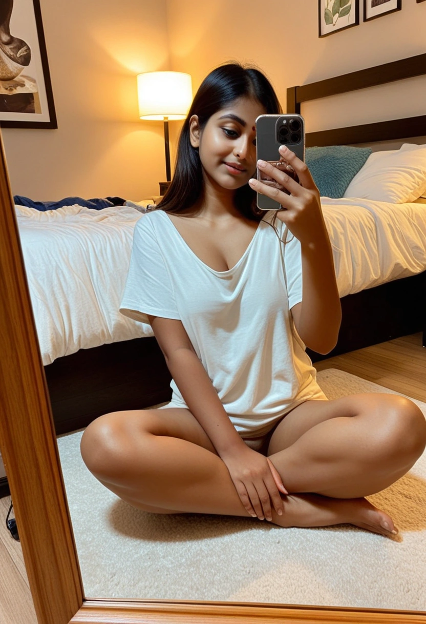 Geeta Bedroom Selfie photo 8 — IndianPornPictures