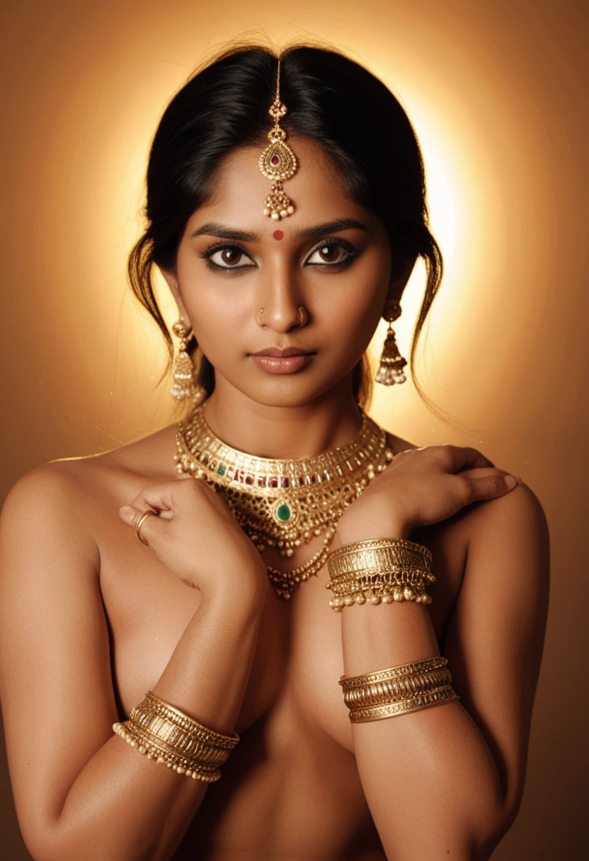 Stunning Hemlata from Kolkata in Traditional Bare Elegance