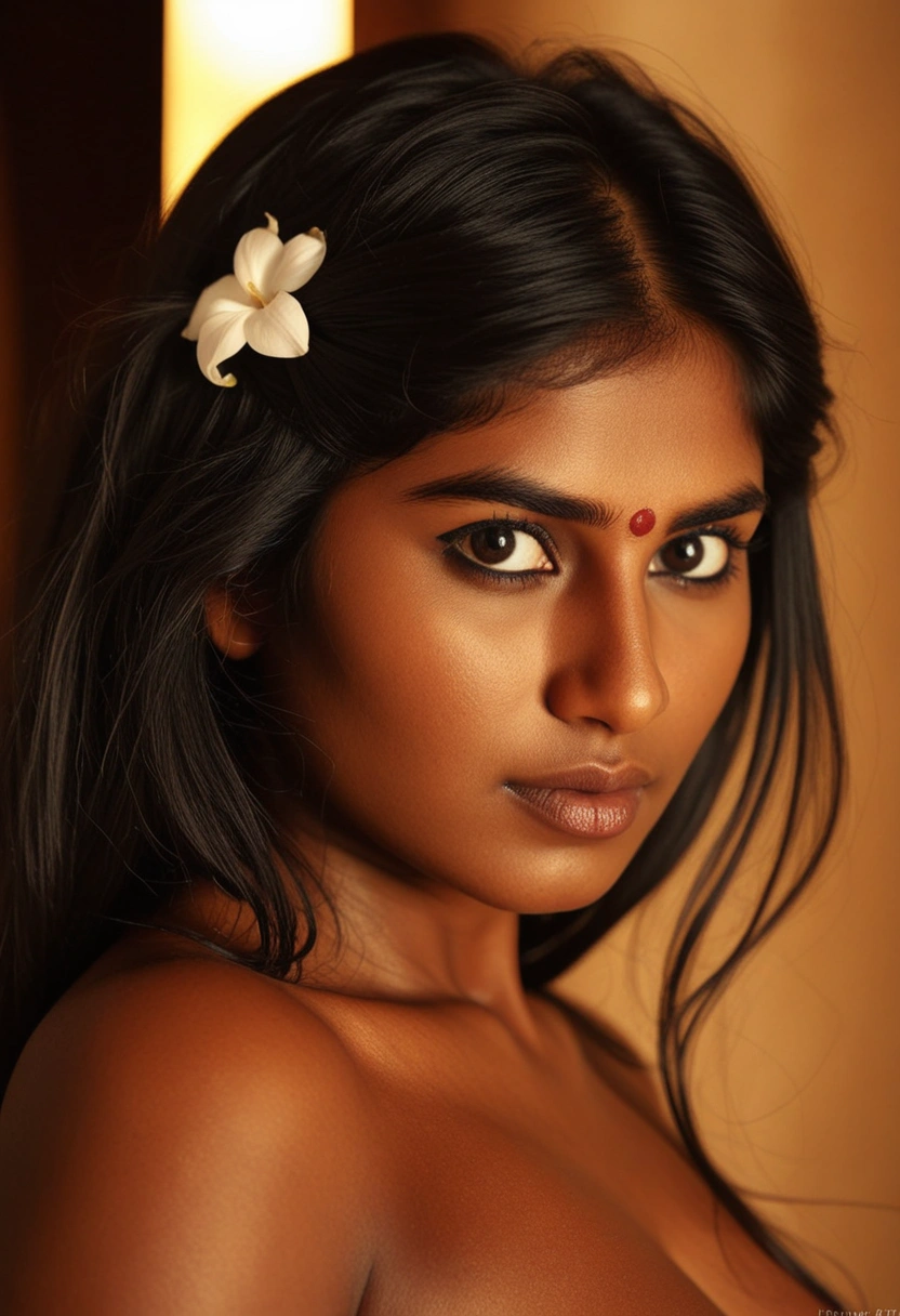 Lakshmi from Ahmedabad in sensual South Indian private moments