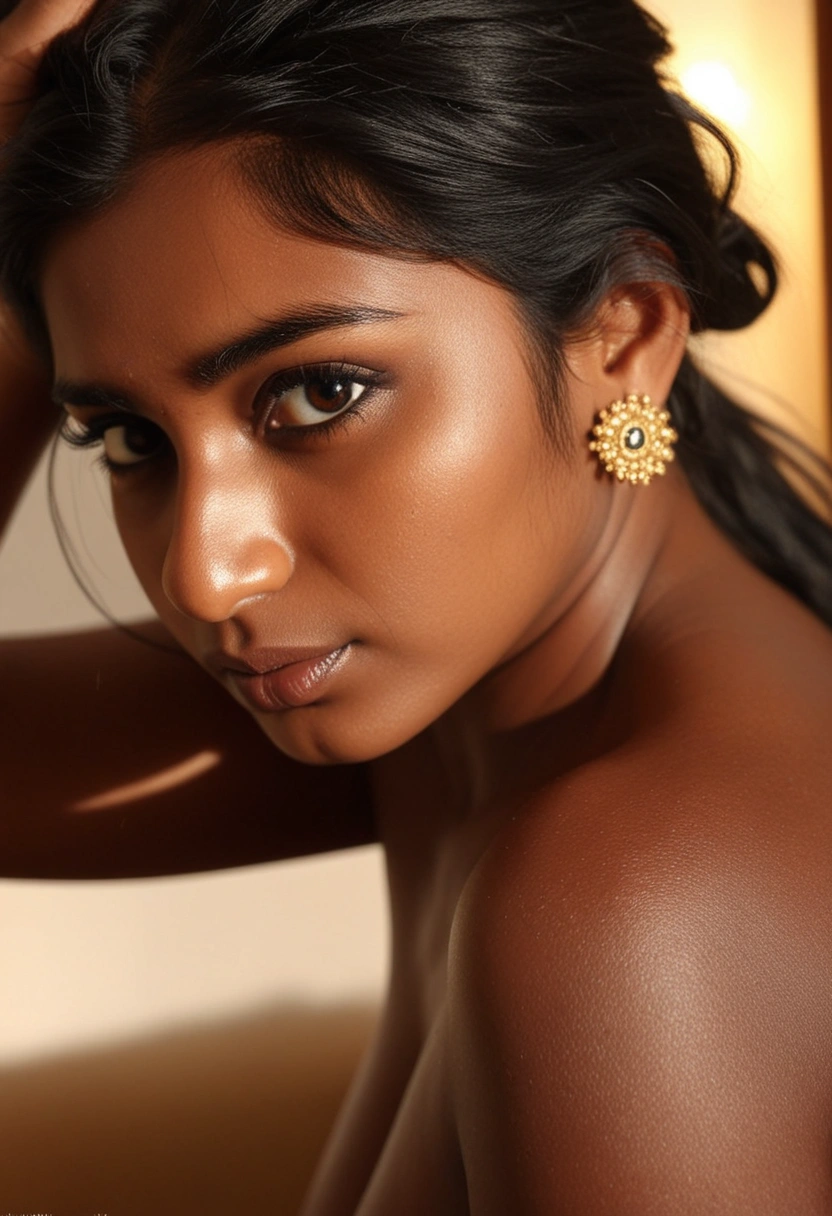 Padma from Kolkata flaunting her south indian figure sensually
