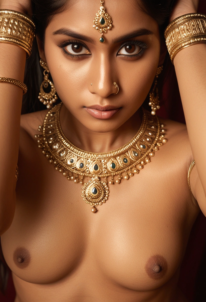 Champa's Alluring Traditional Bare Session in Ahmedabad