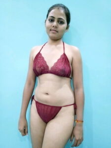 sexy indian wife in bra and panty