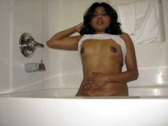 small tits teen in bathtub