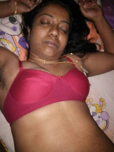 hot hairy Tamil wife naked sleep