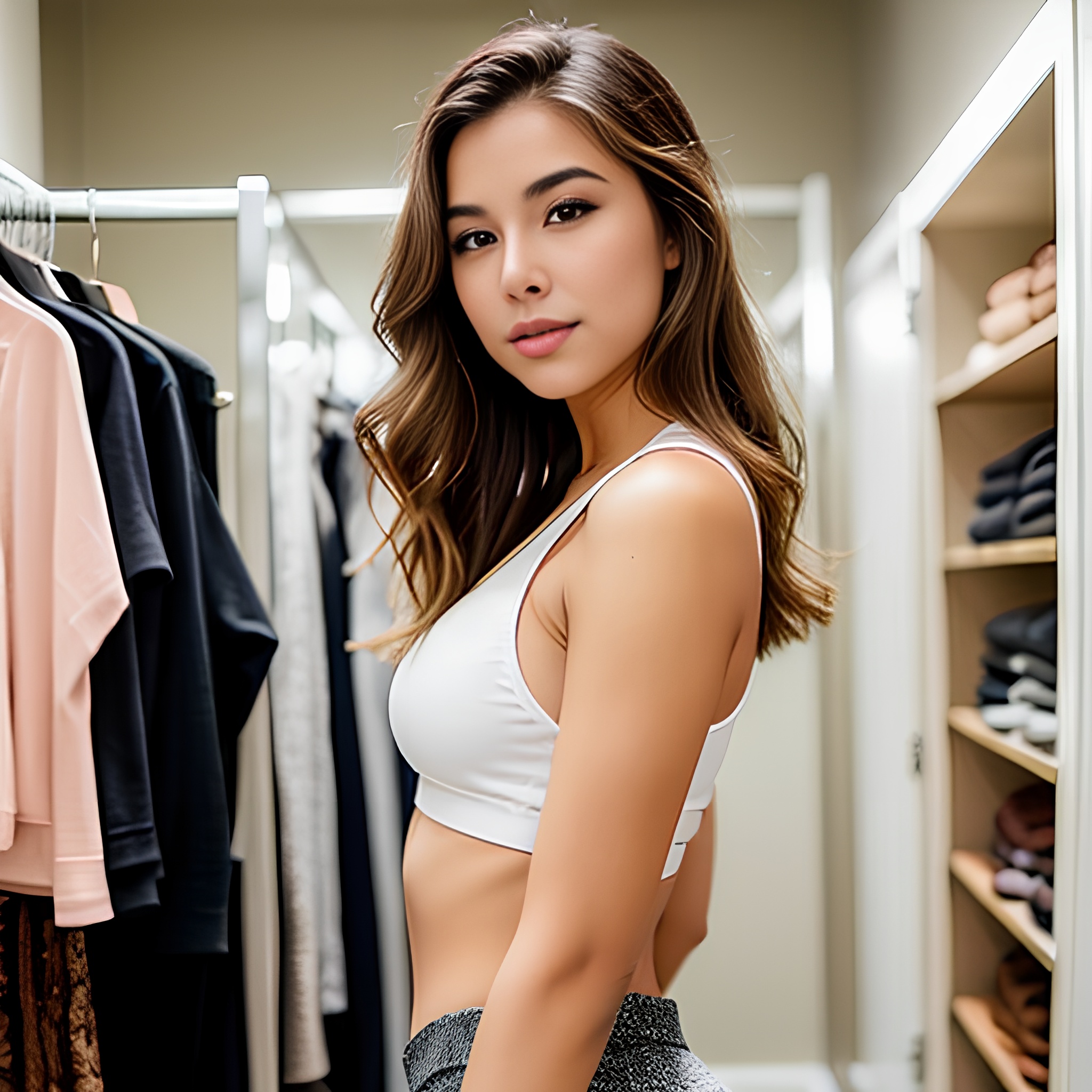 arabic yoga pants changing room