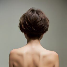 back pixie haircut long hair