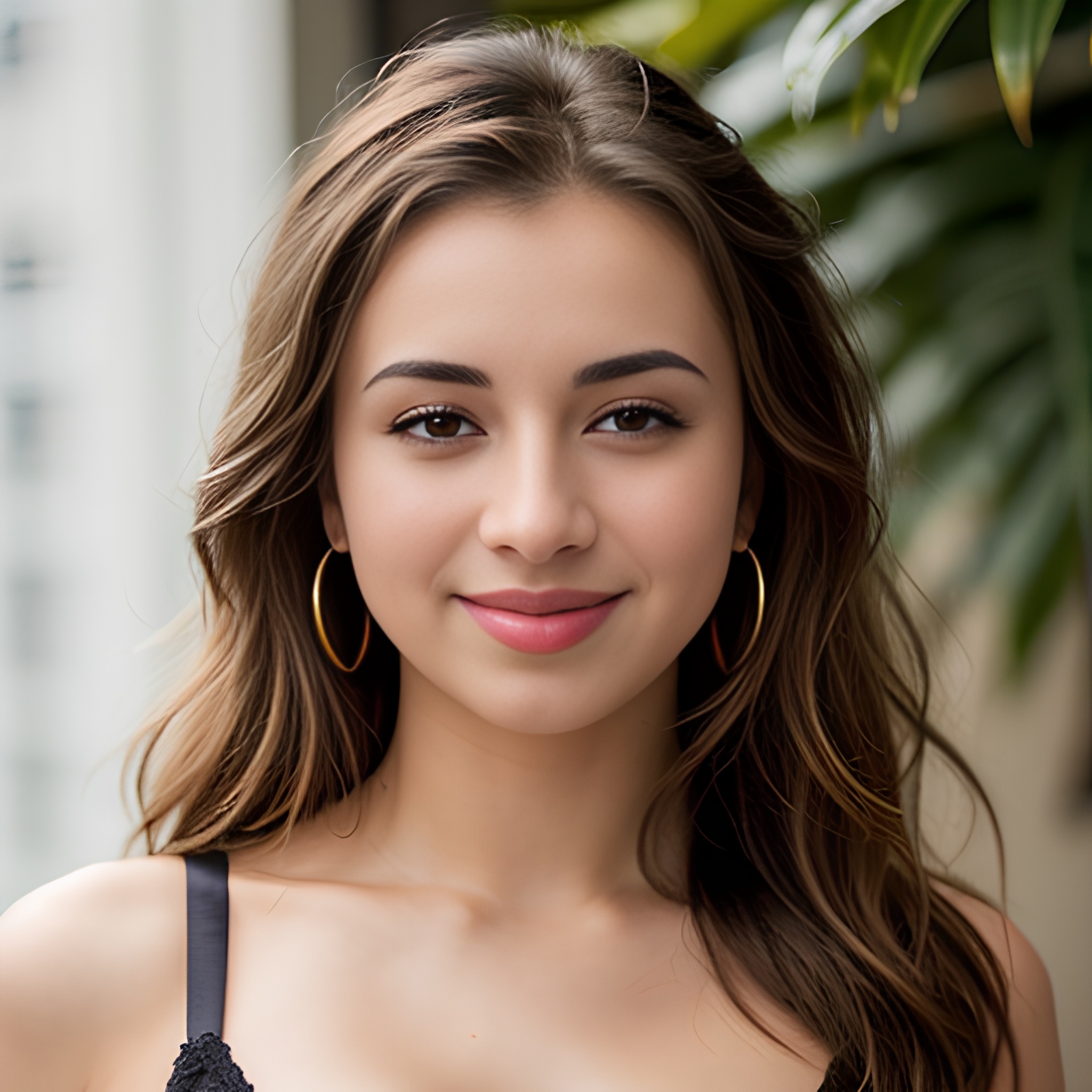 bangs hair push up bra