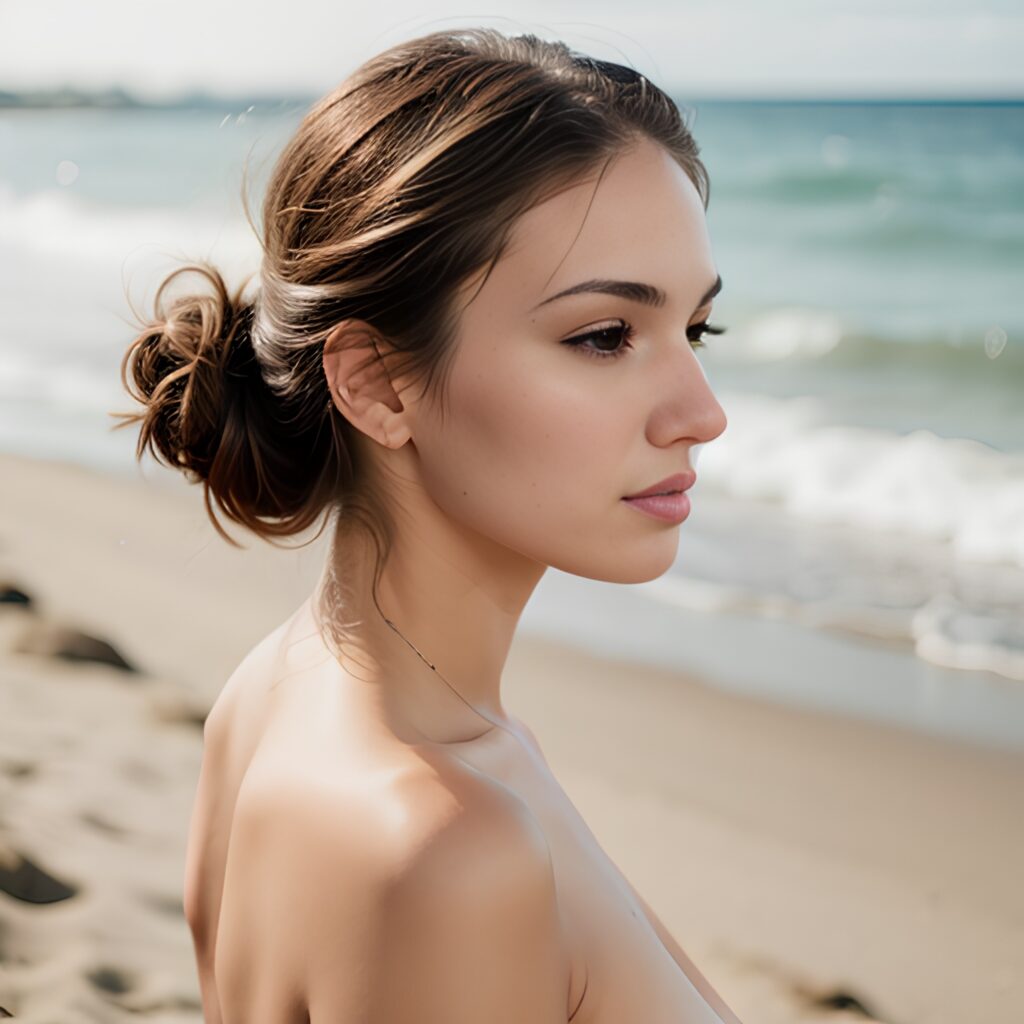 beach bangs hair 