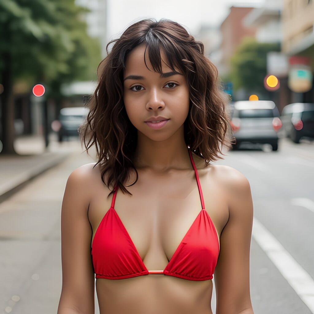 bikini bangs hair street 