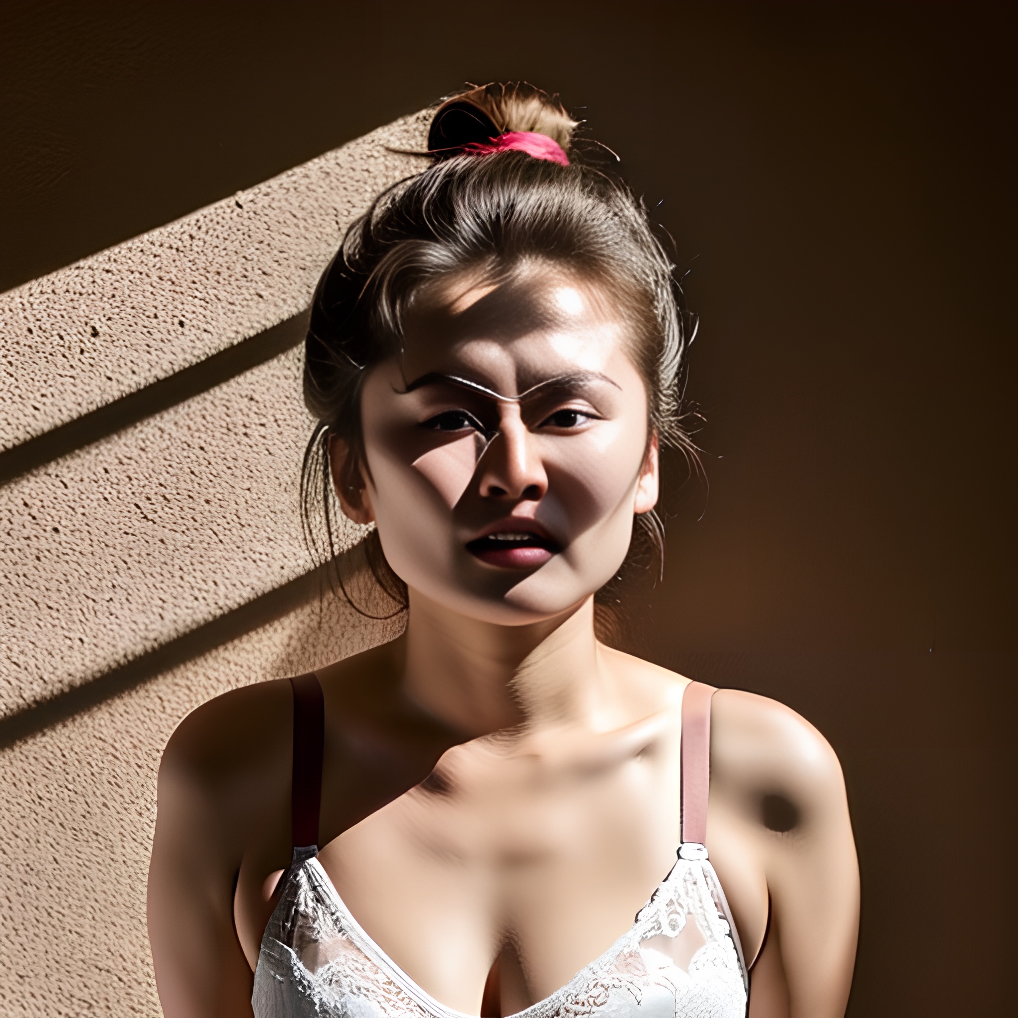 bra ponytail haircut