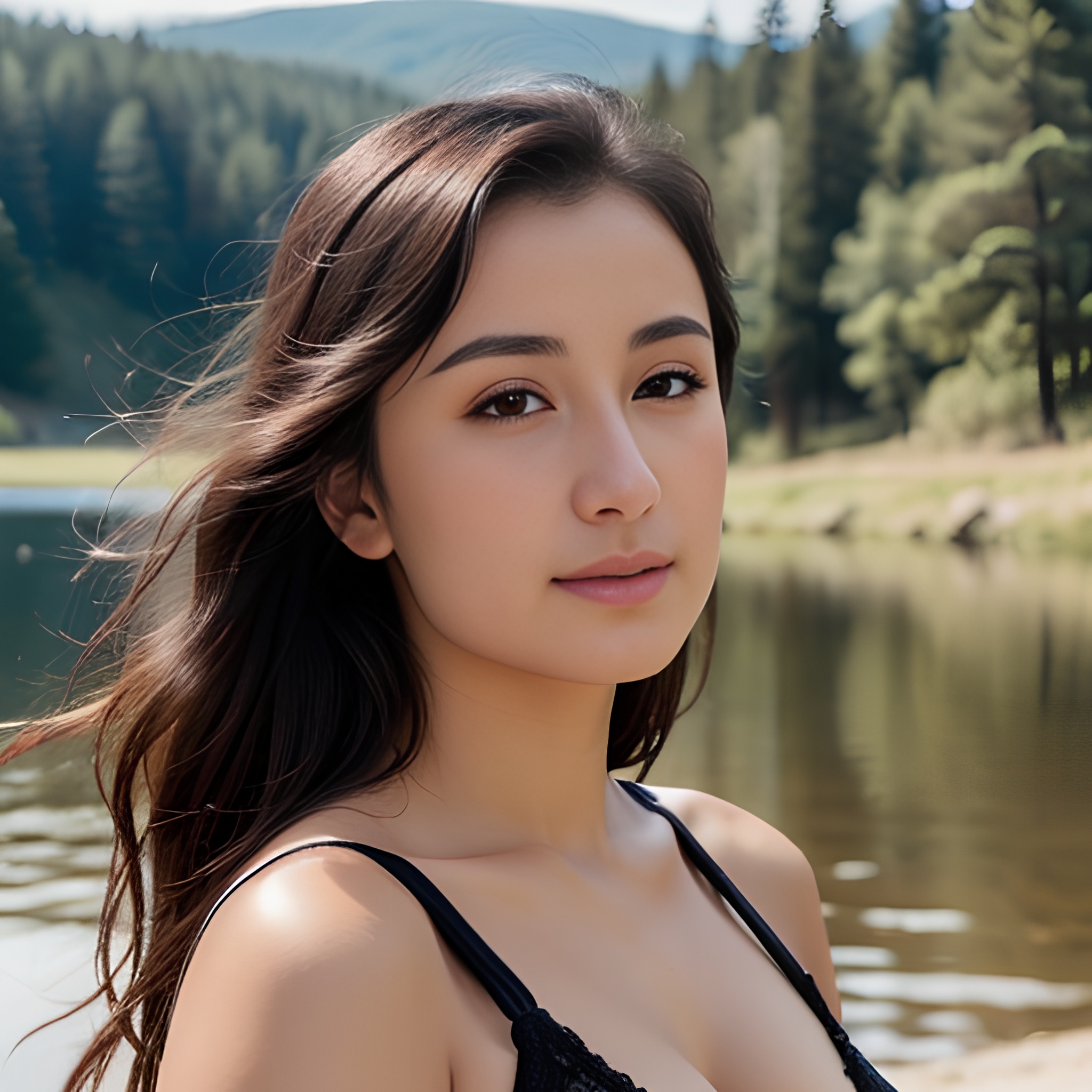 close cleavage lake filipina