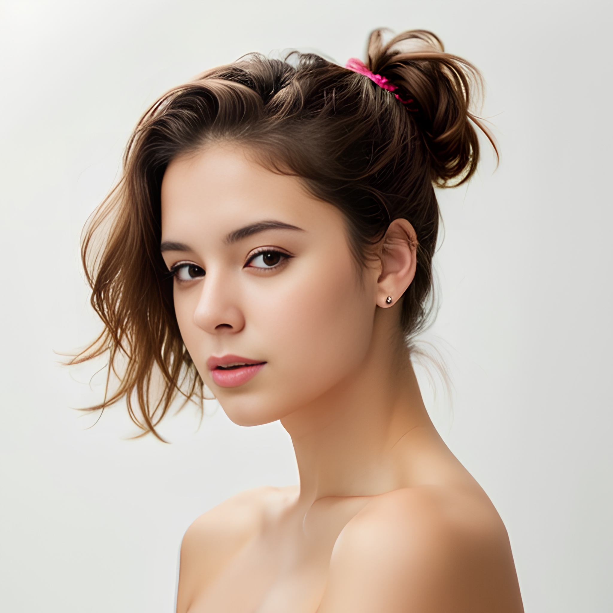 filipina front ponytail haircut