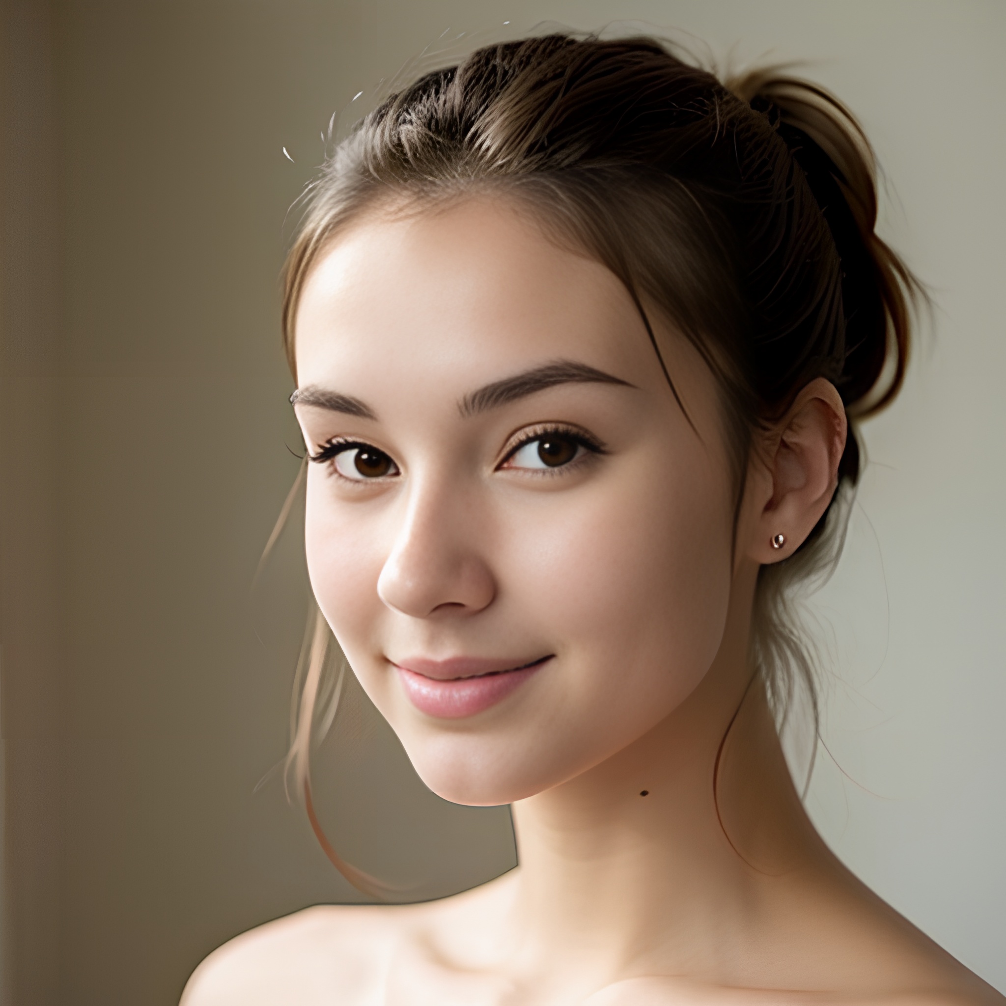 front ponytail haircut