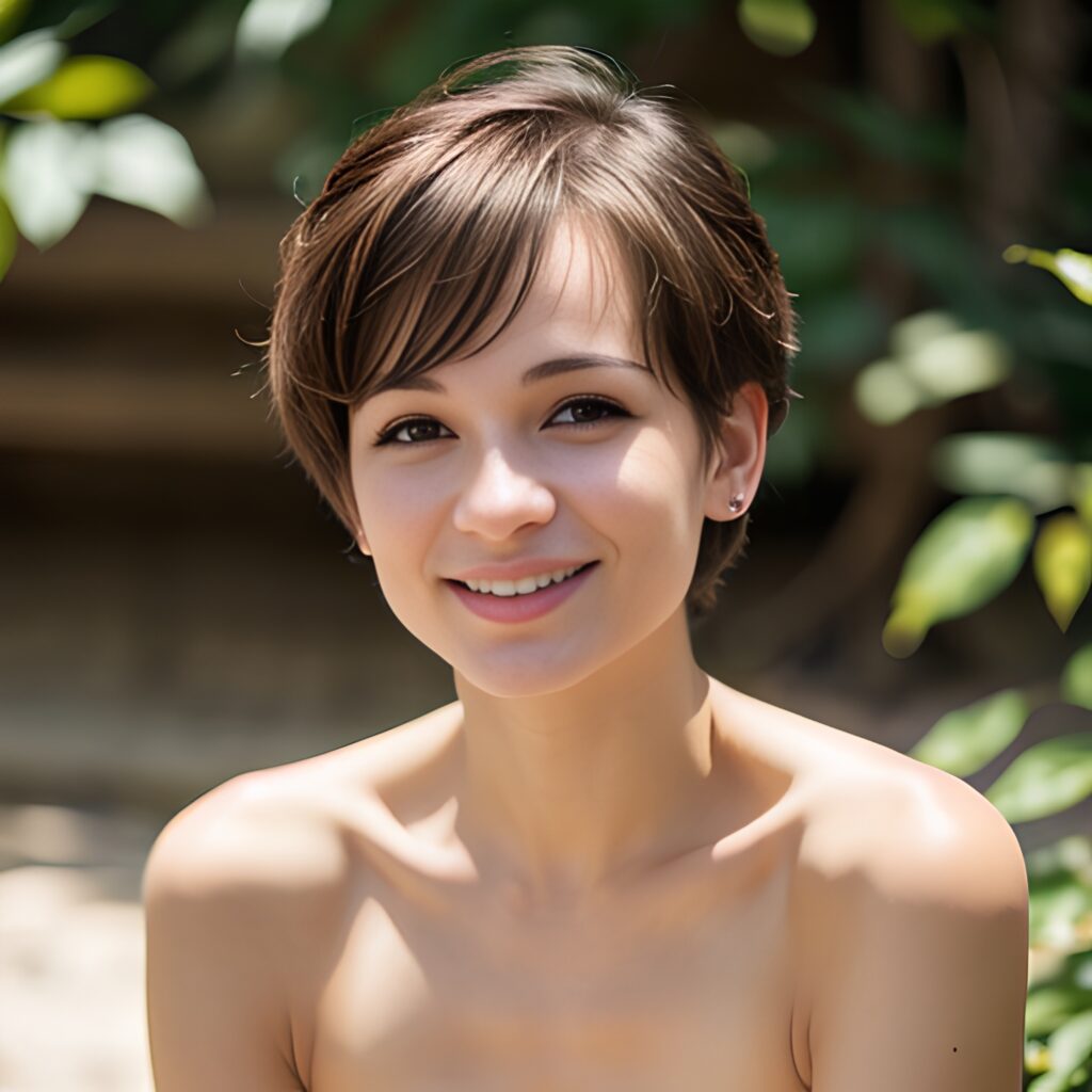 indonesian pixie haircut 