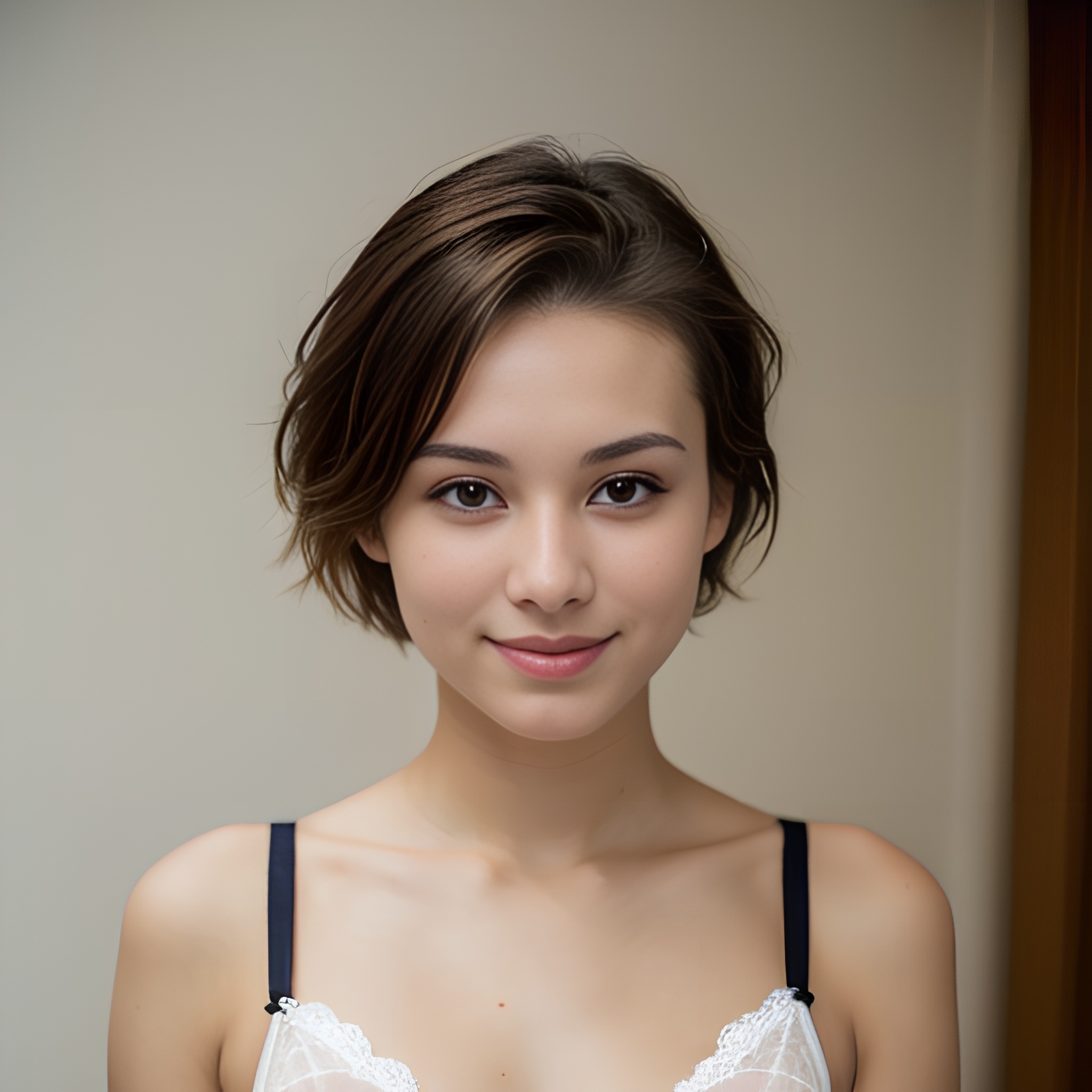 lingerie messy hair indian