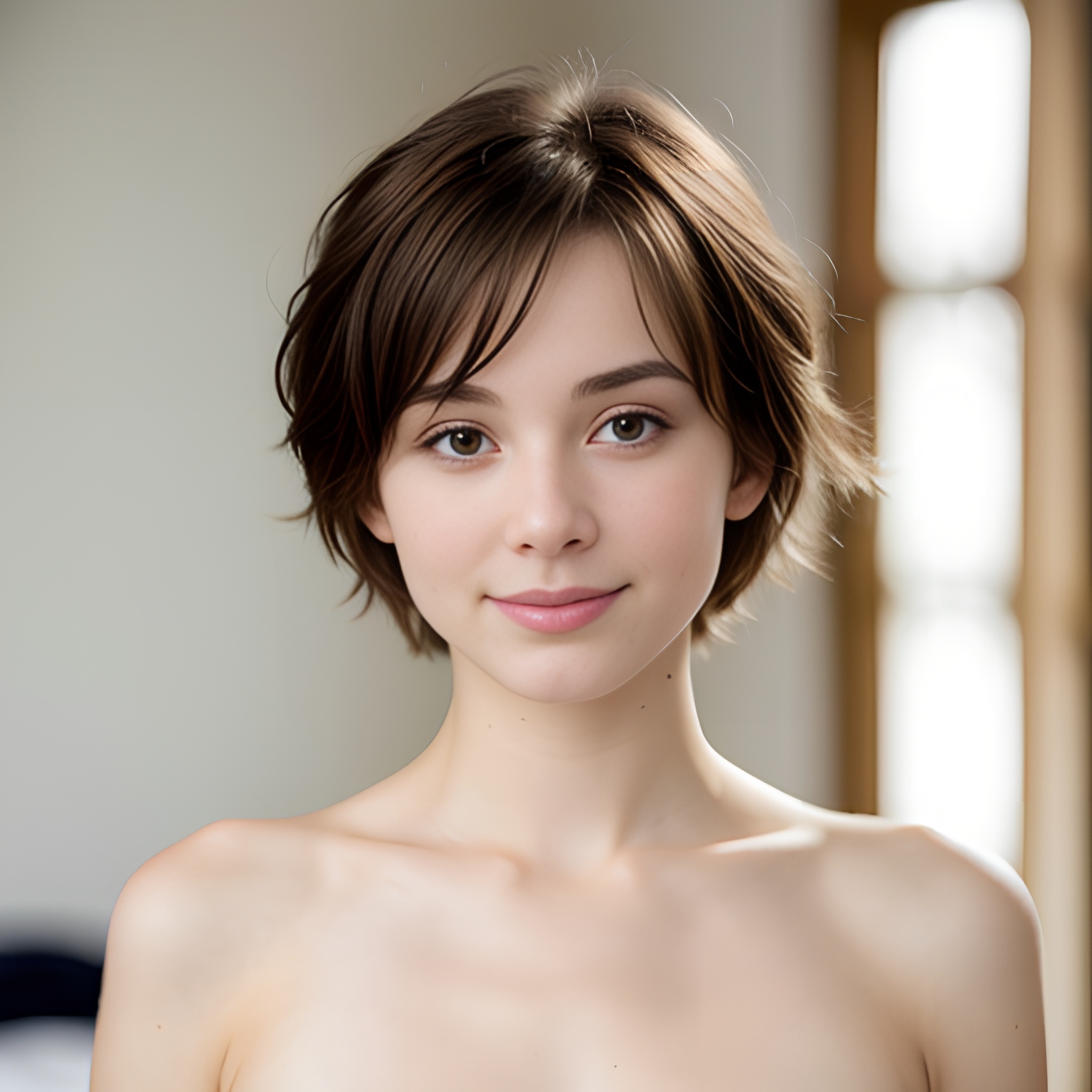 messy hair middle eastern