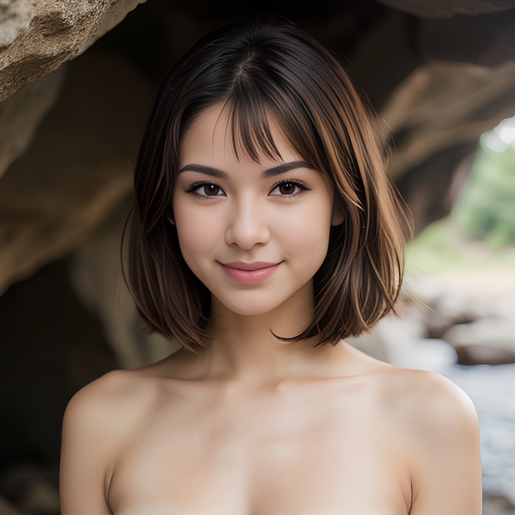 middle eastern bangs hair cave 