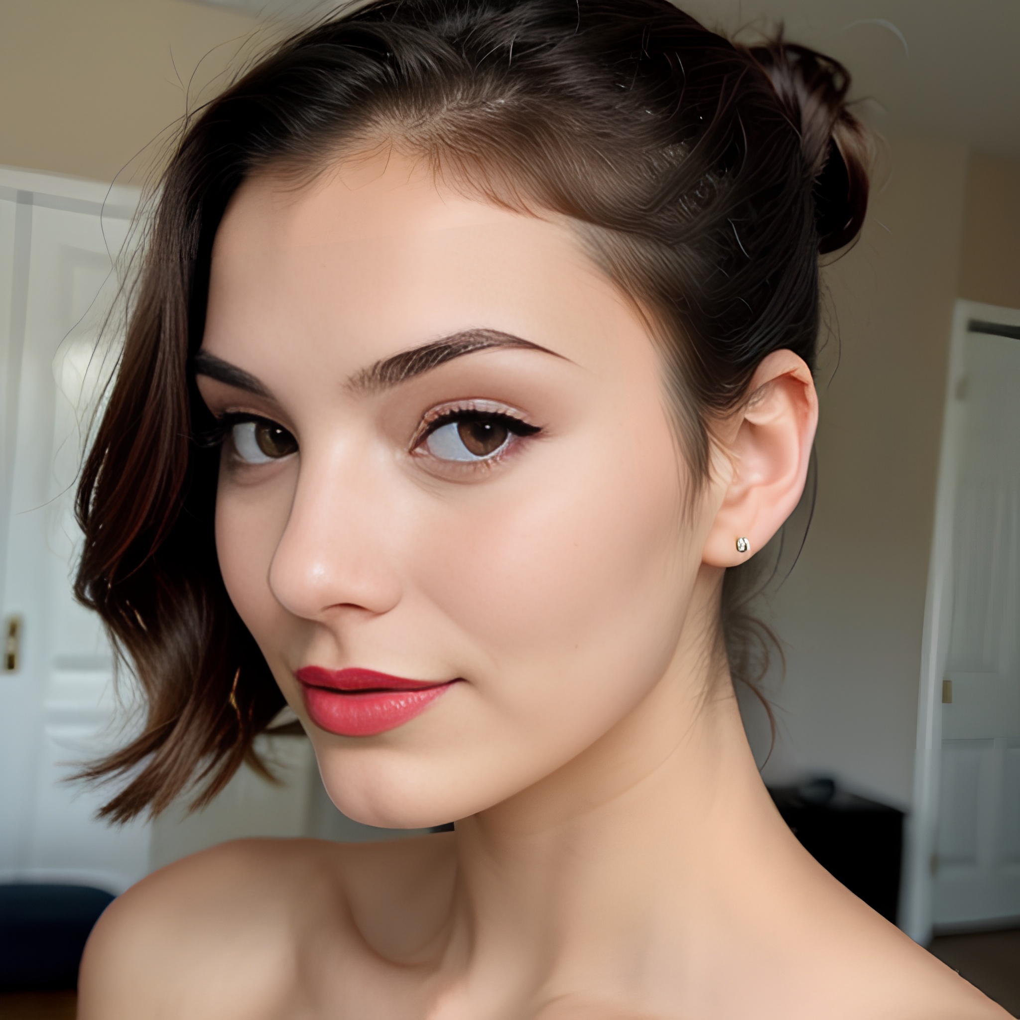 middle eastern ponytail haircut