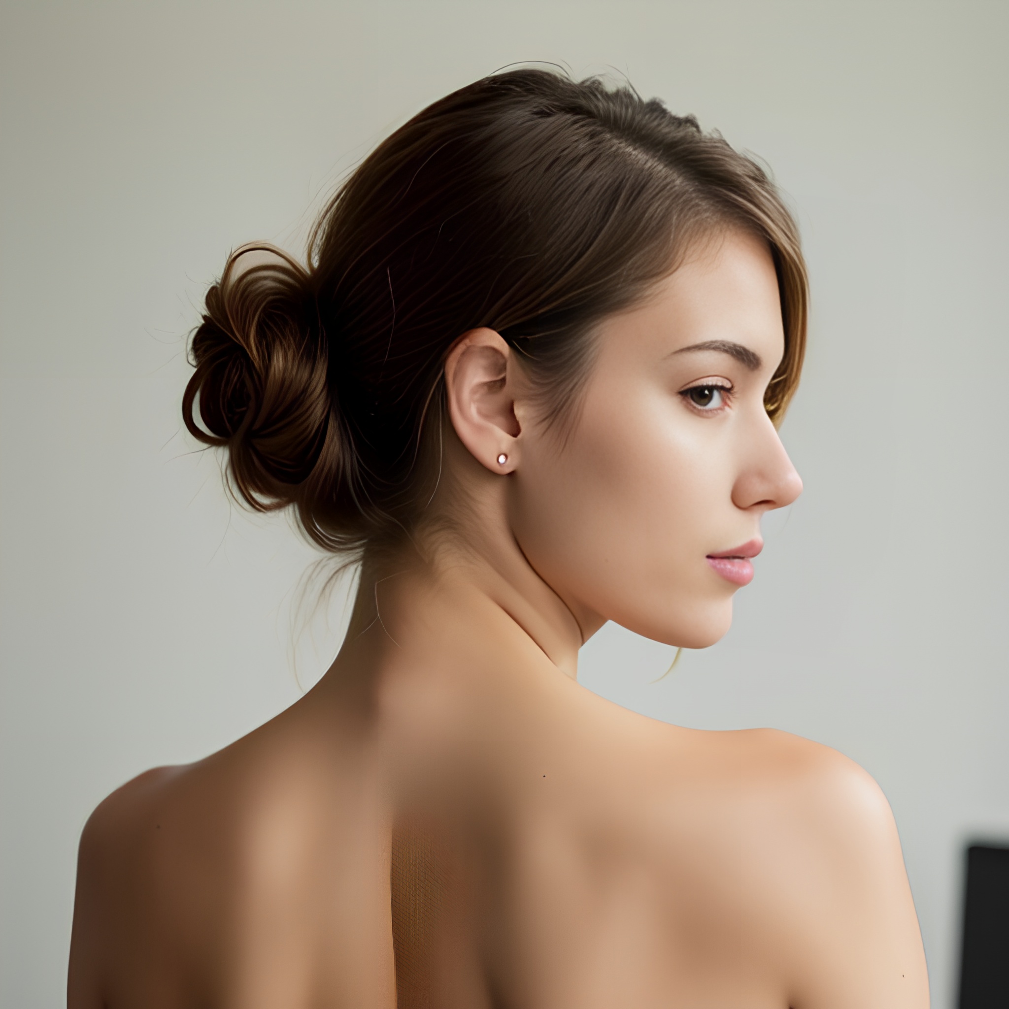 office back bangs hair