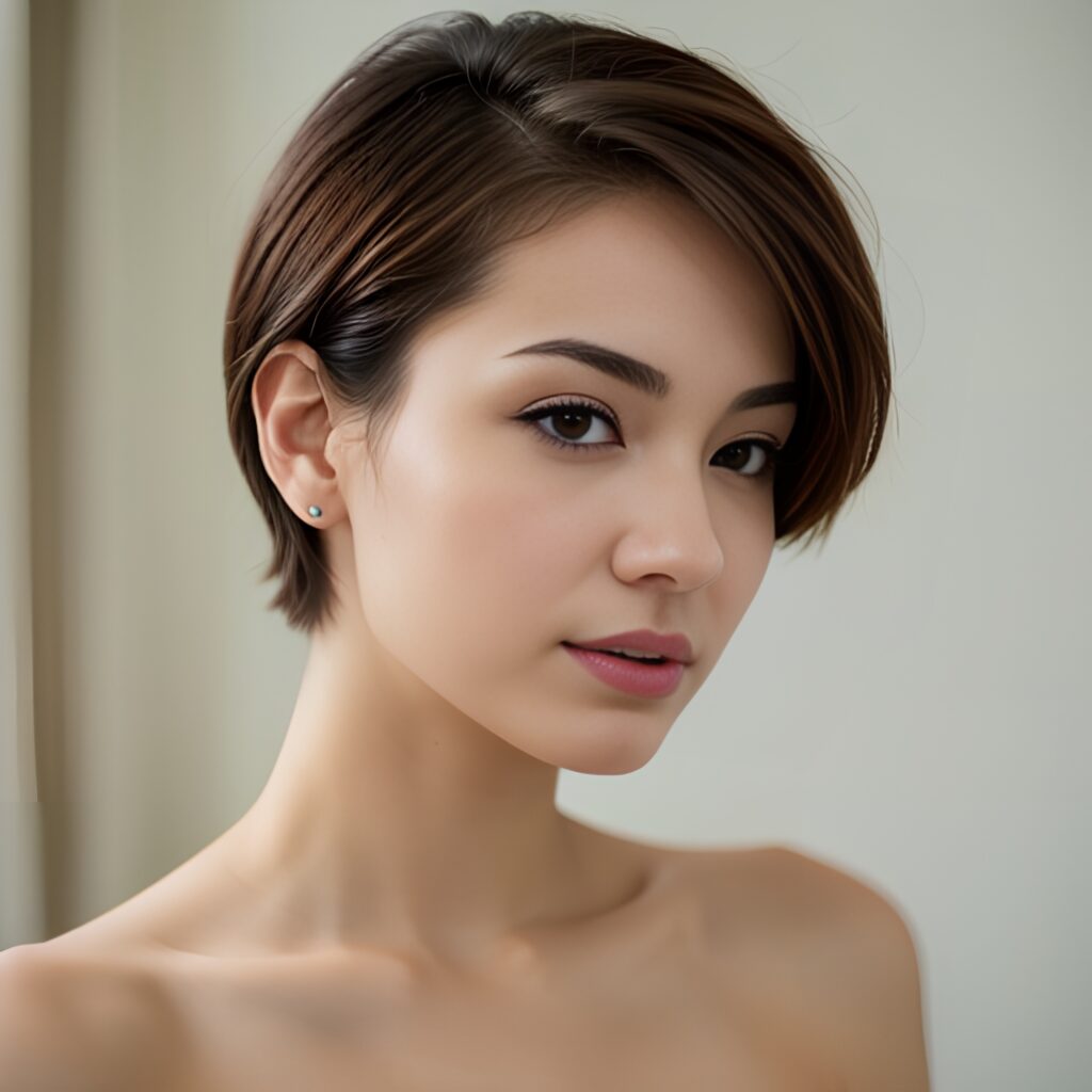 pixie haircut close 