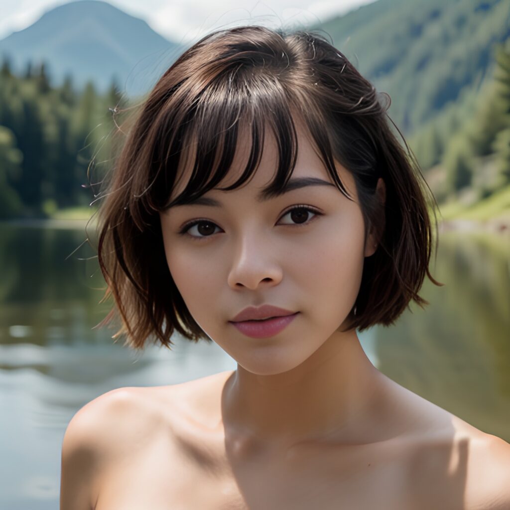 pixie haircut close lake 