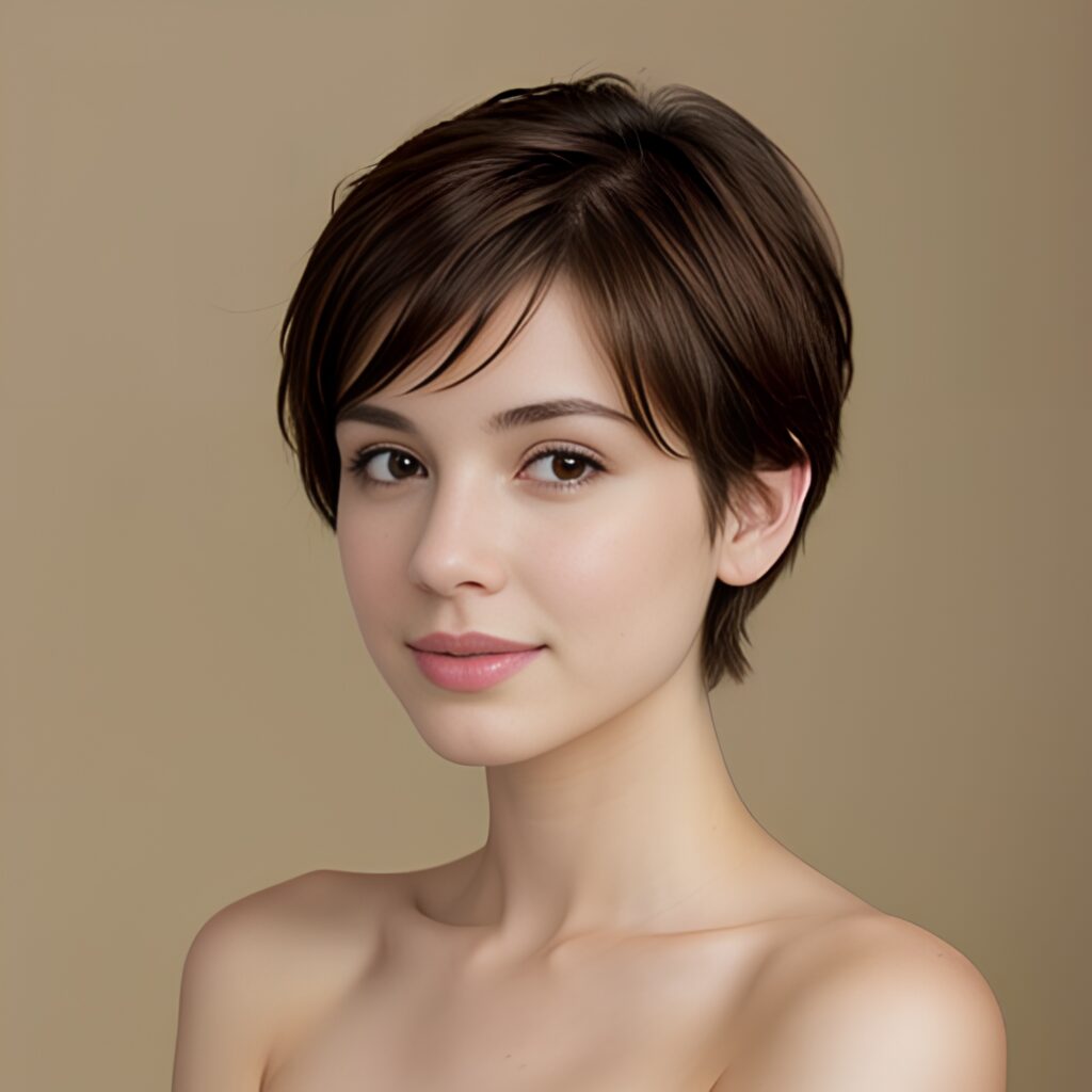 pixie haircut indonesian 