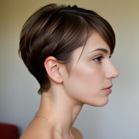 pixie haircut side filipina