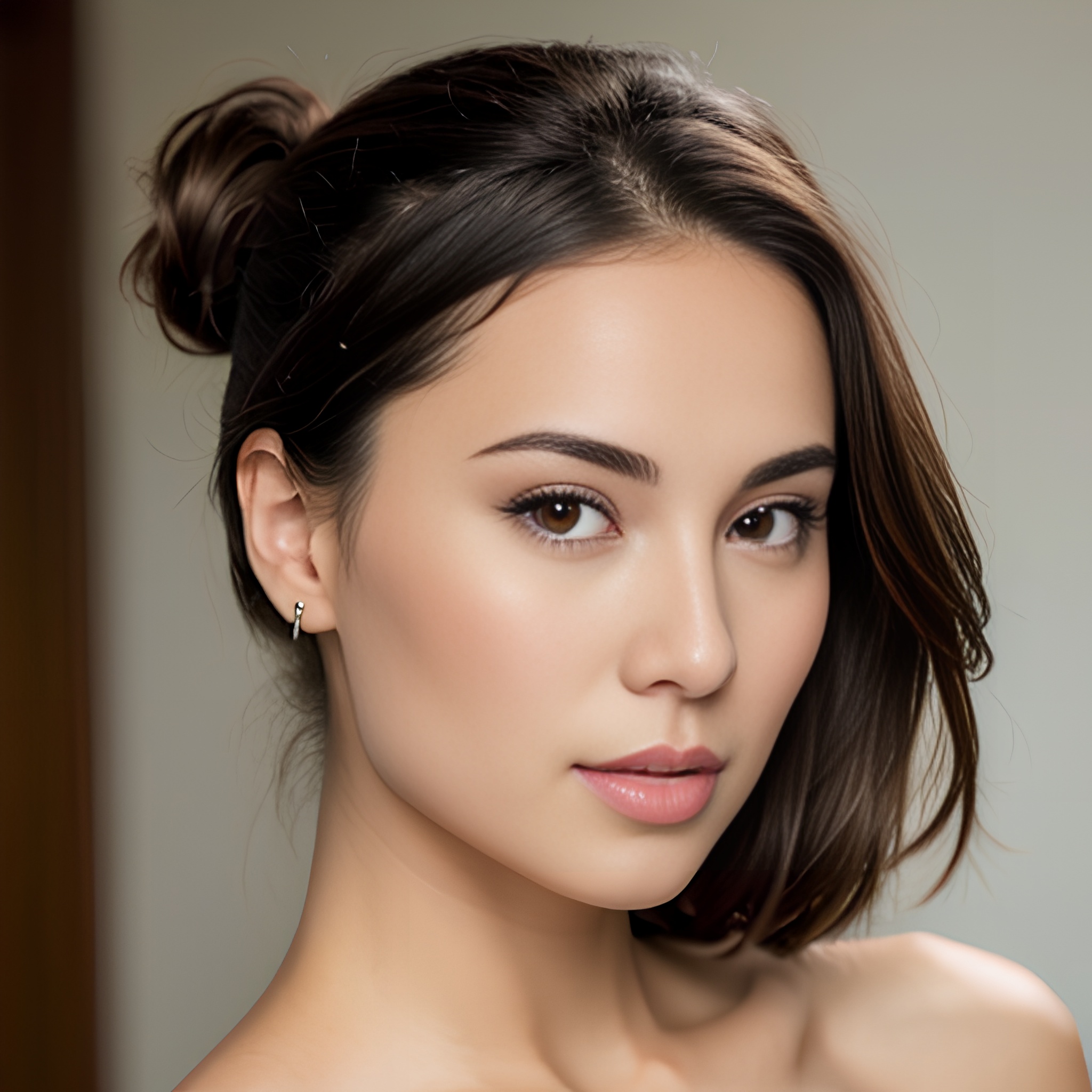 ponytail haircut close