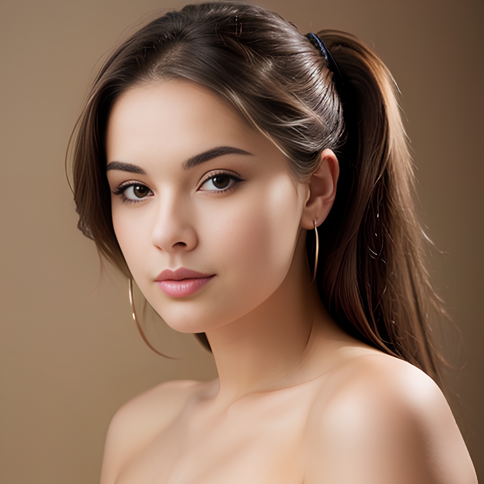 ponytail haircut close