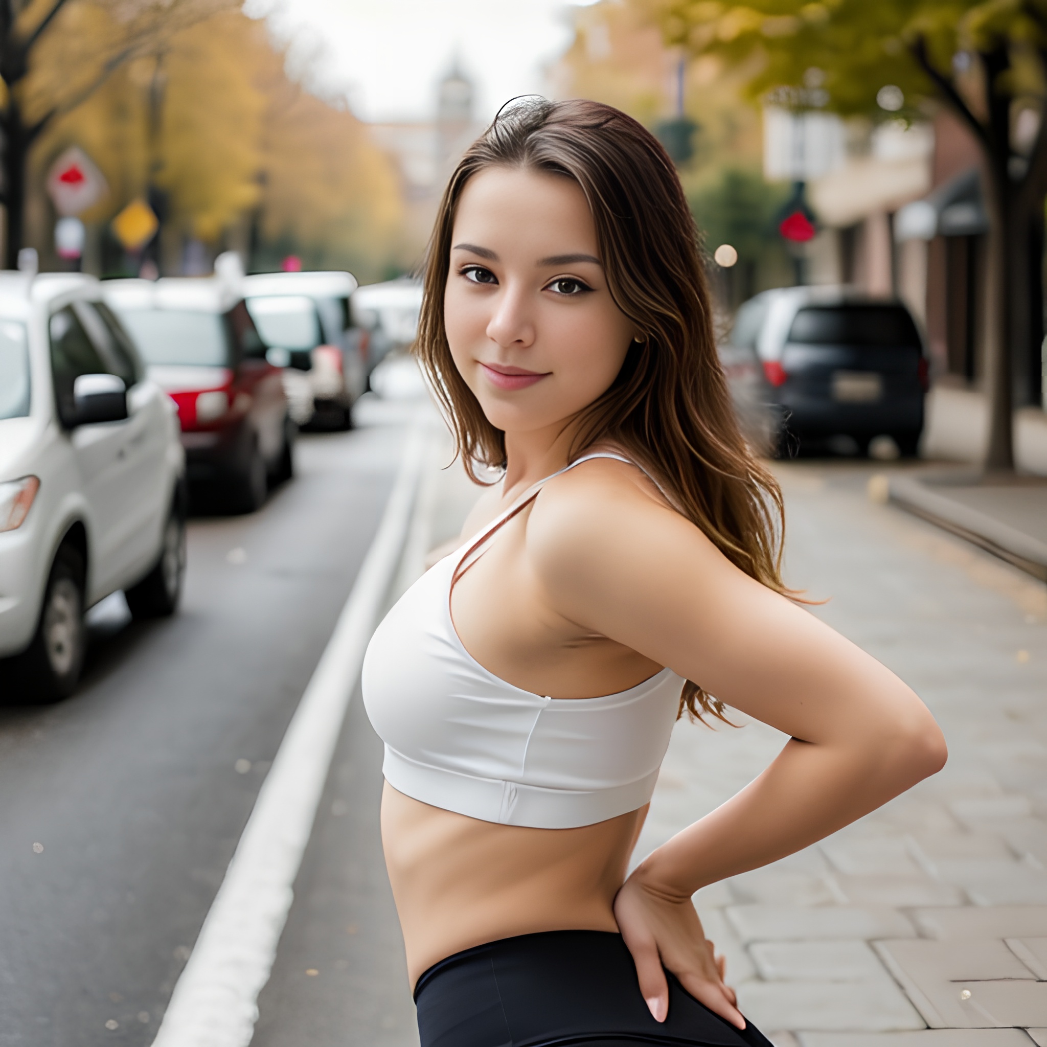 street yoga pants