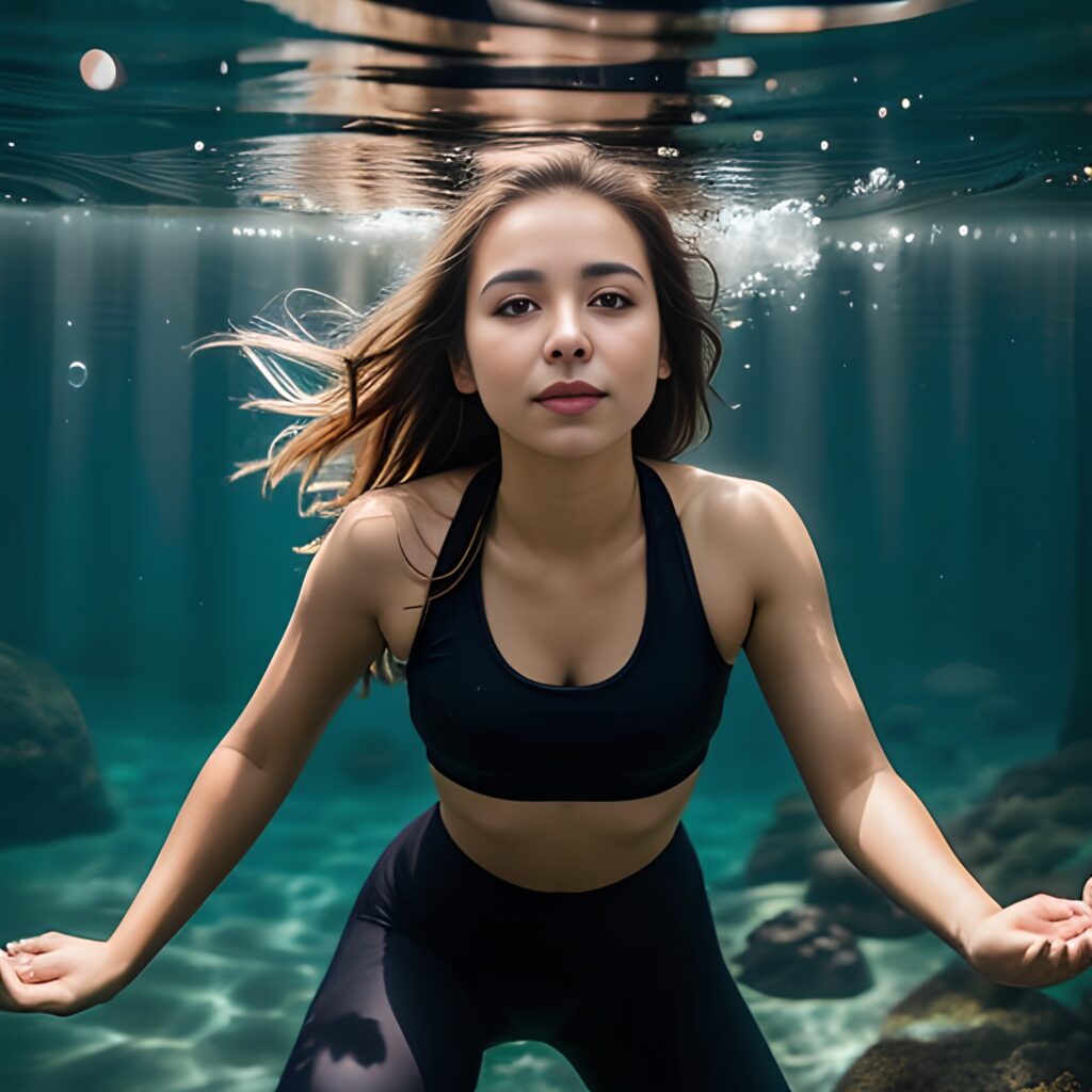 underwater filipina yoga pants 