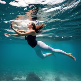 underwater yoga pants