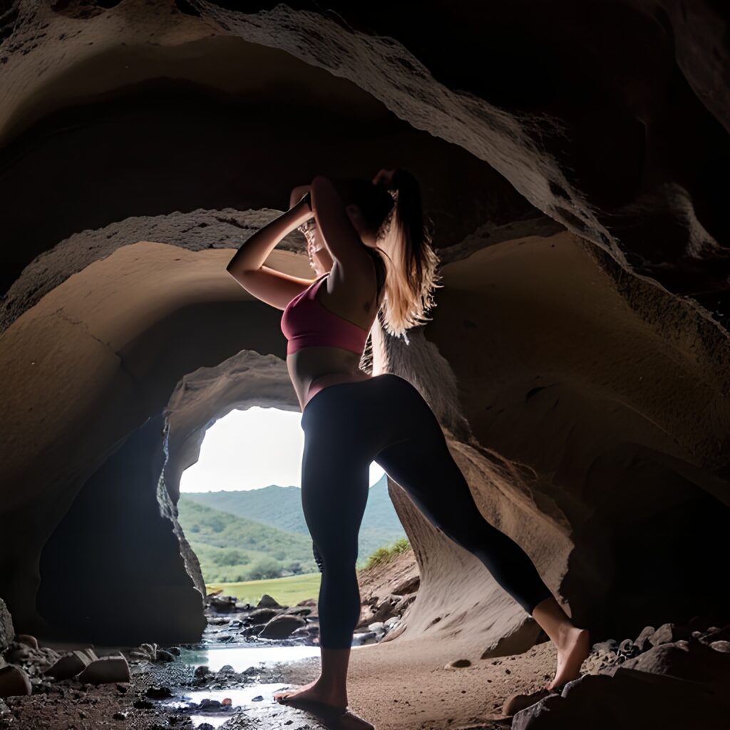 yoga pants cave 