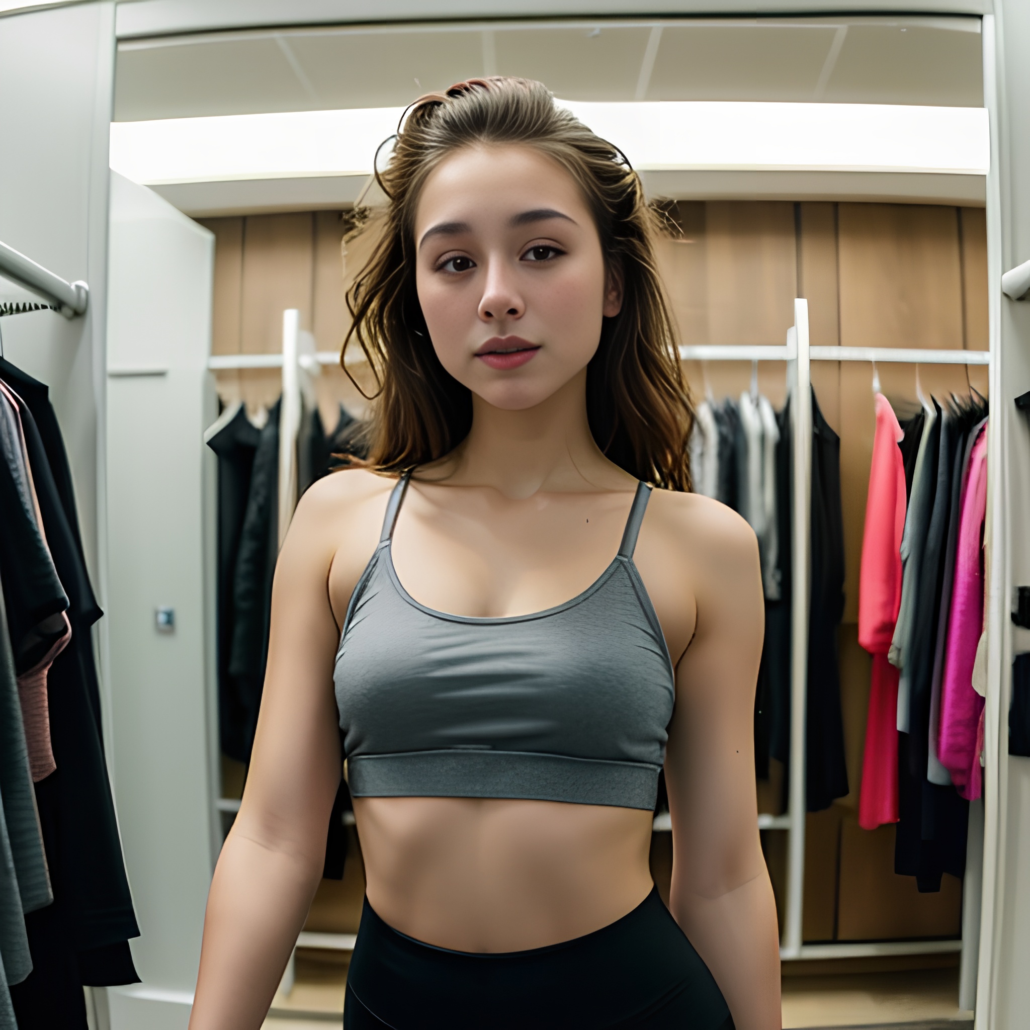 yoga pants filipina changing room