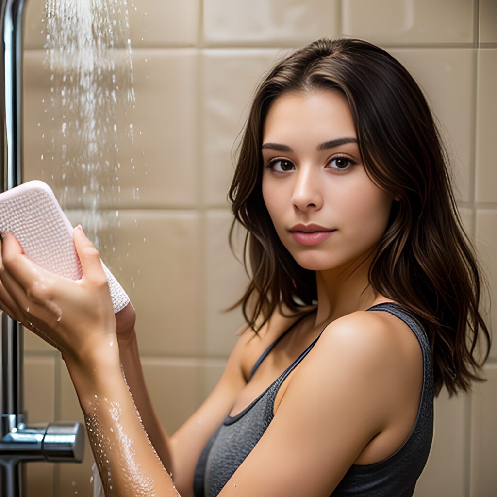 yoga pants shower 