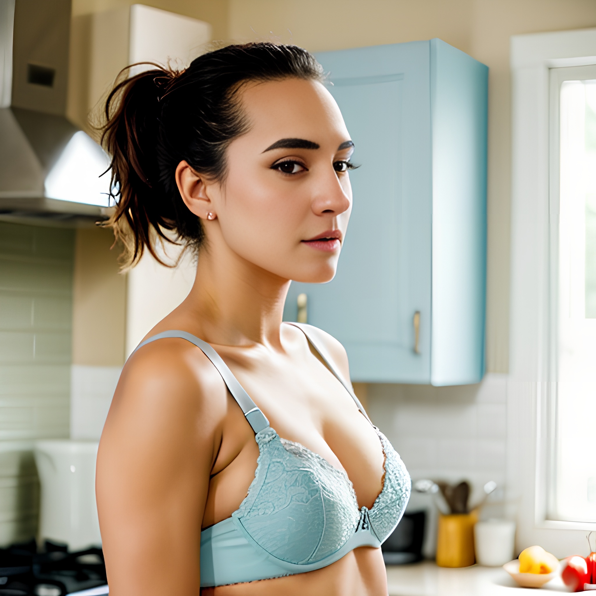 bra cum on body kitchen 