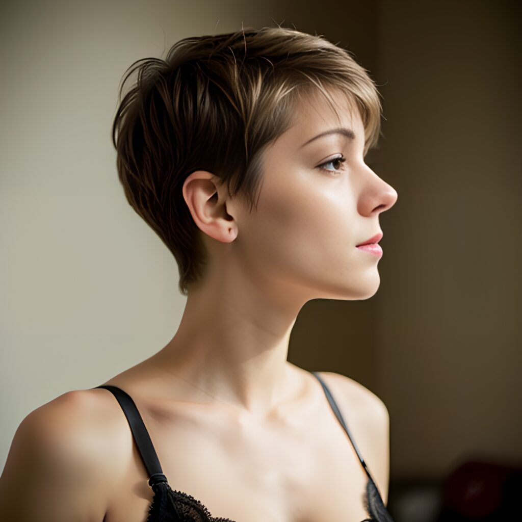 bra pixie haircut 