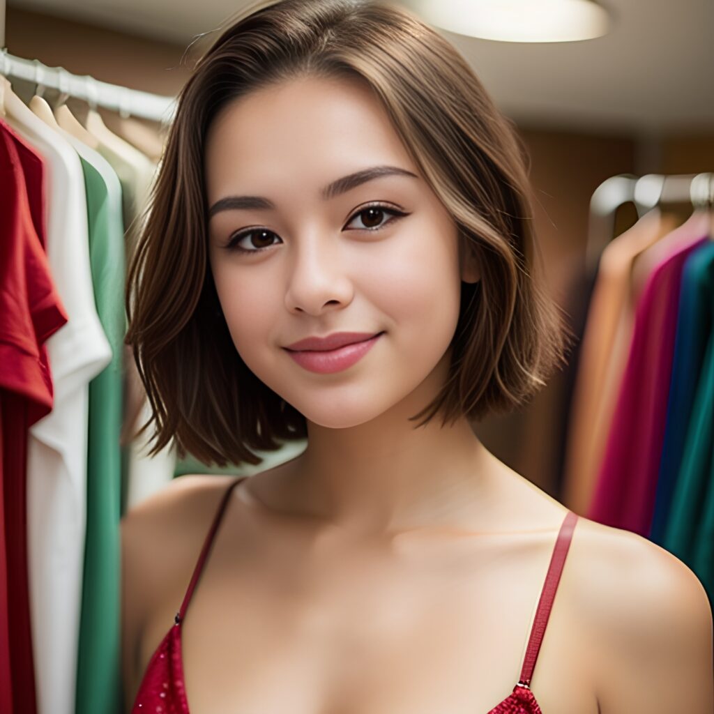 close changing room bikini pixie haircut 