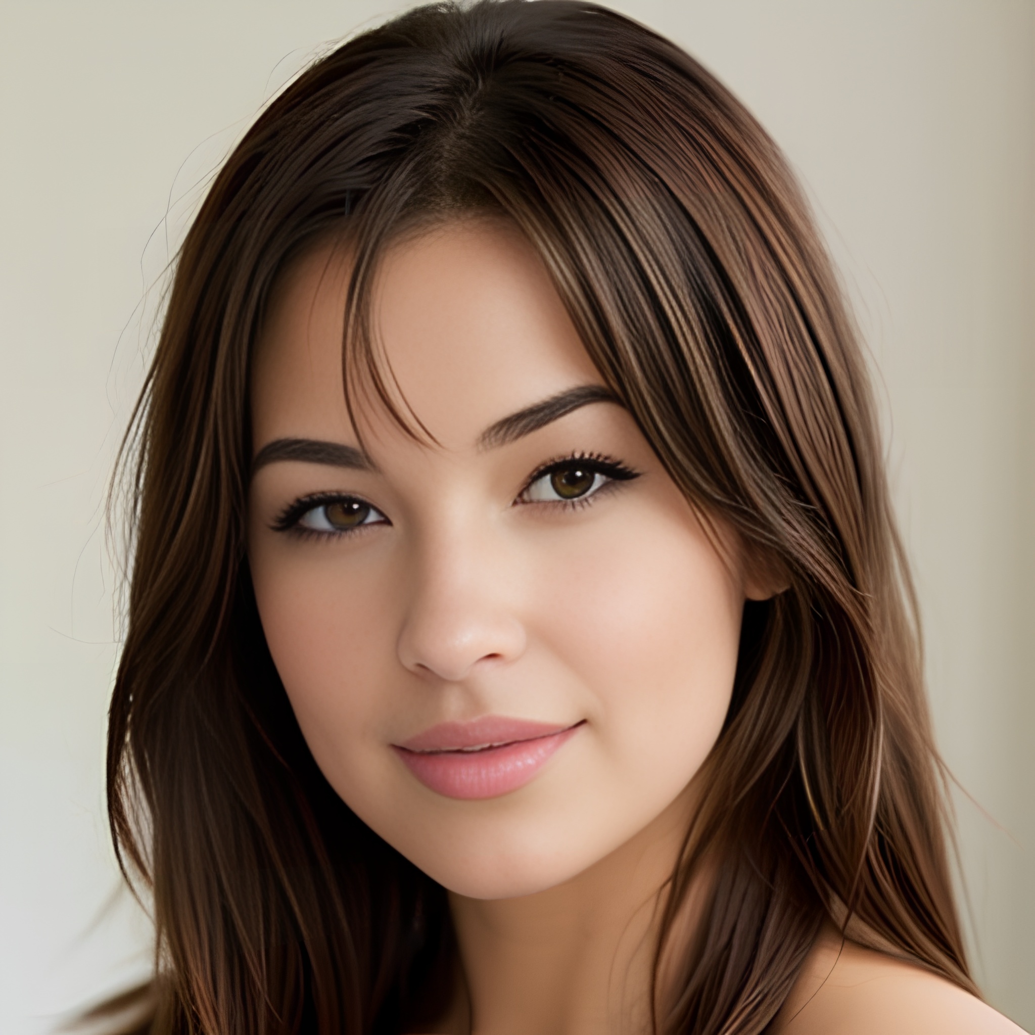 cum on face bangs hair