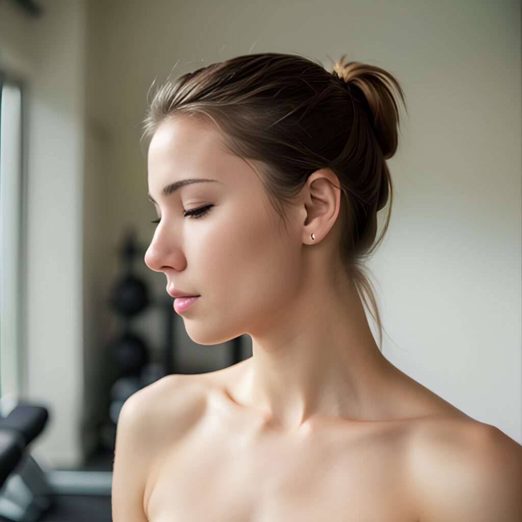 gym close ponytail haircut 