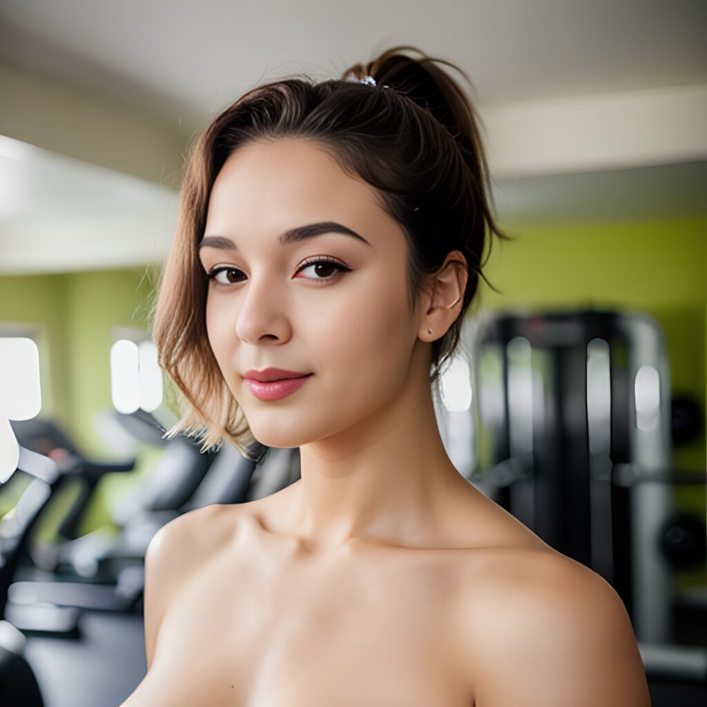 gym ponytail haircut close 