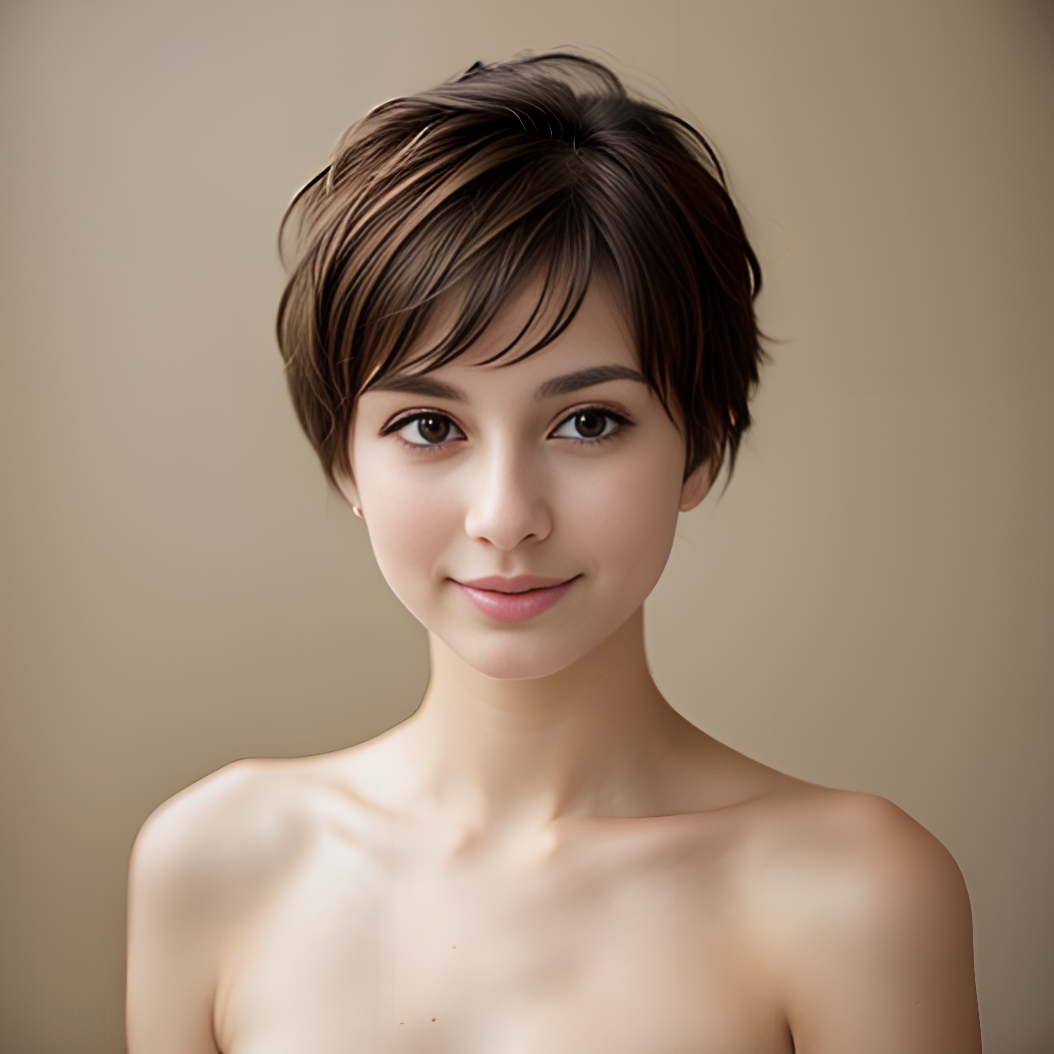 middle eastern messy hair