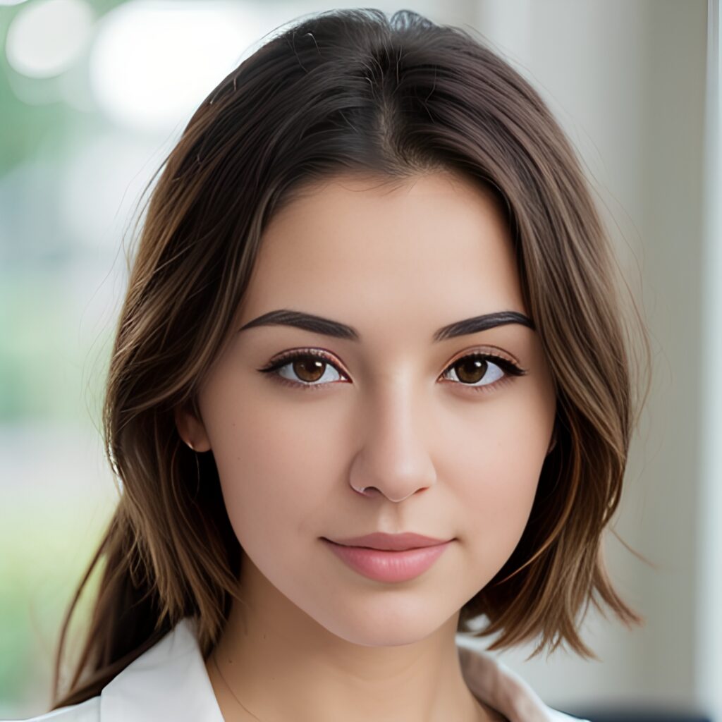 office close ponytail haircut 