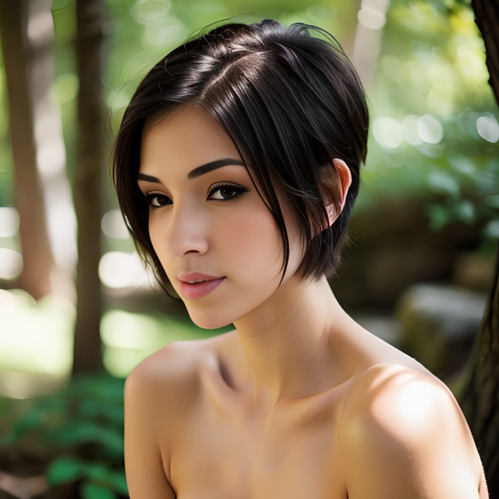 pixie haircut indonesian 