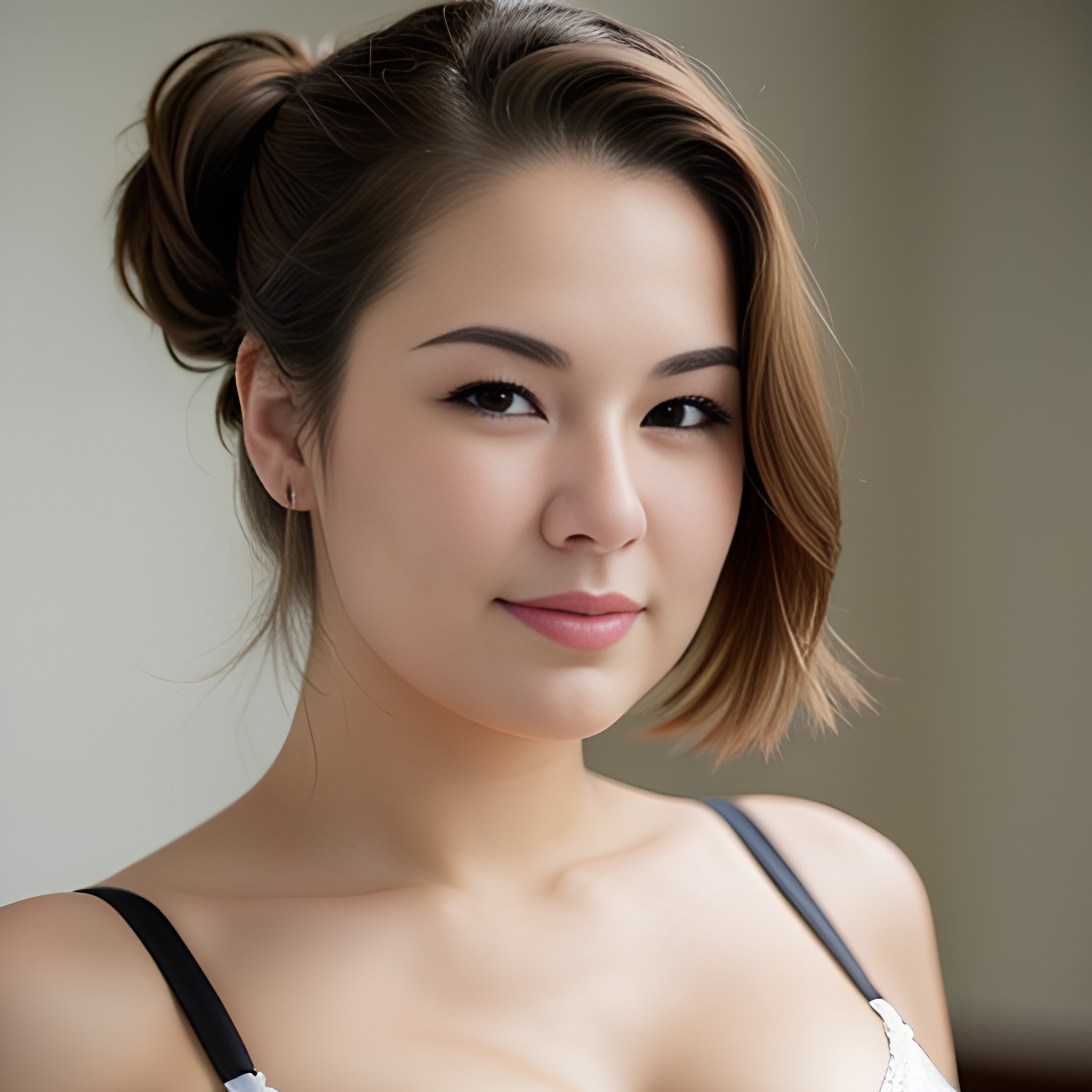 ponytail haircut bra close