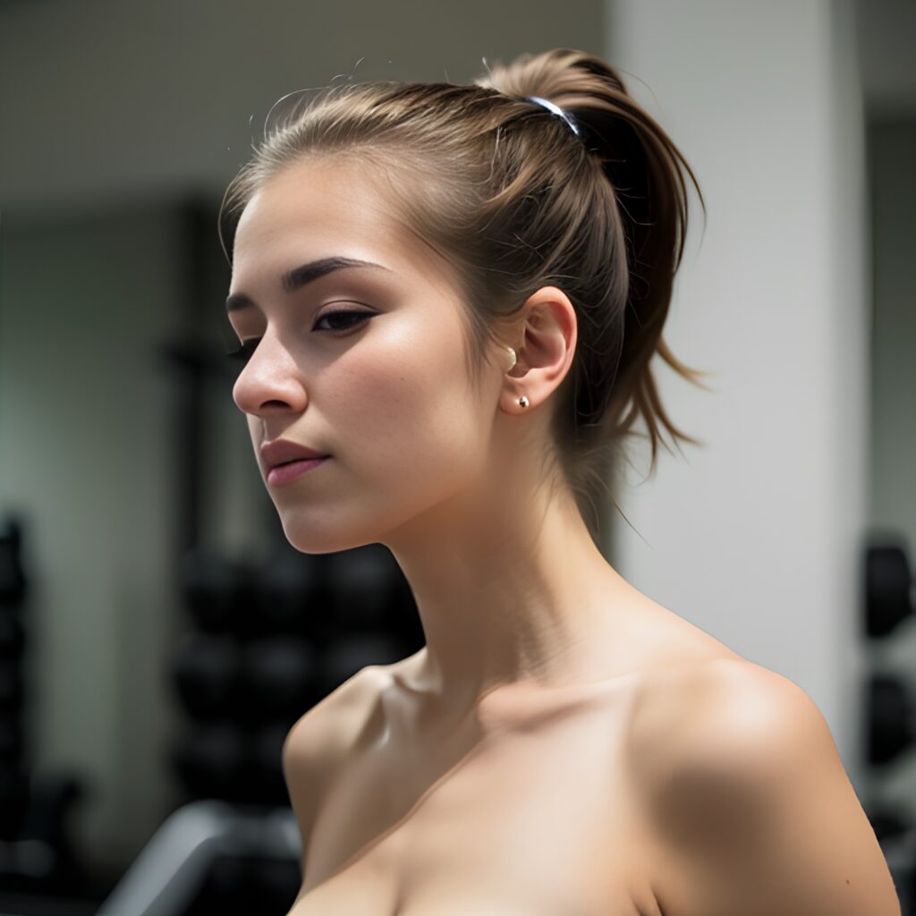 ponytail haircut gym 