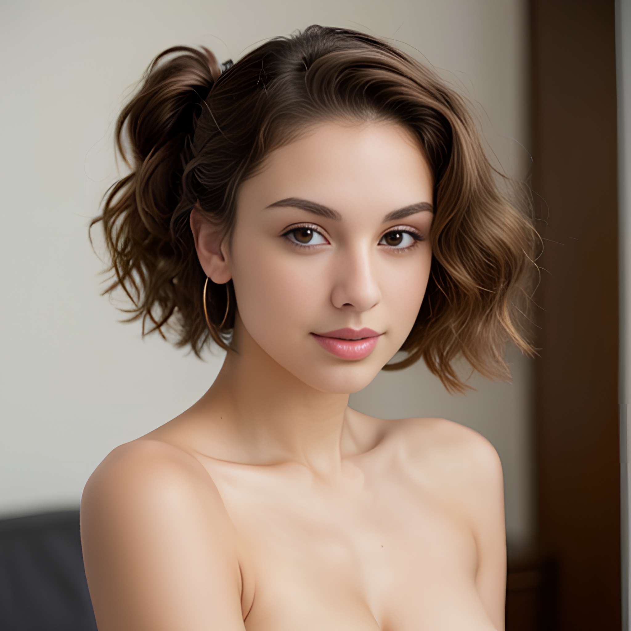 ponytail haircut indonesian