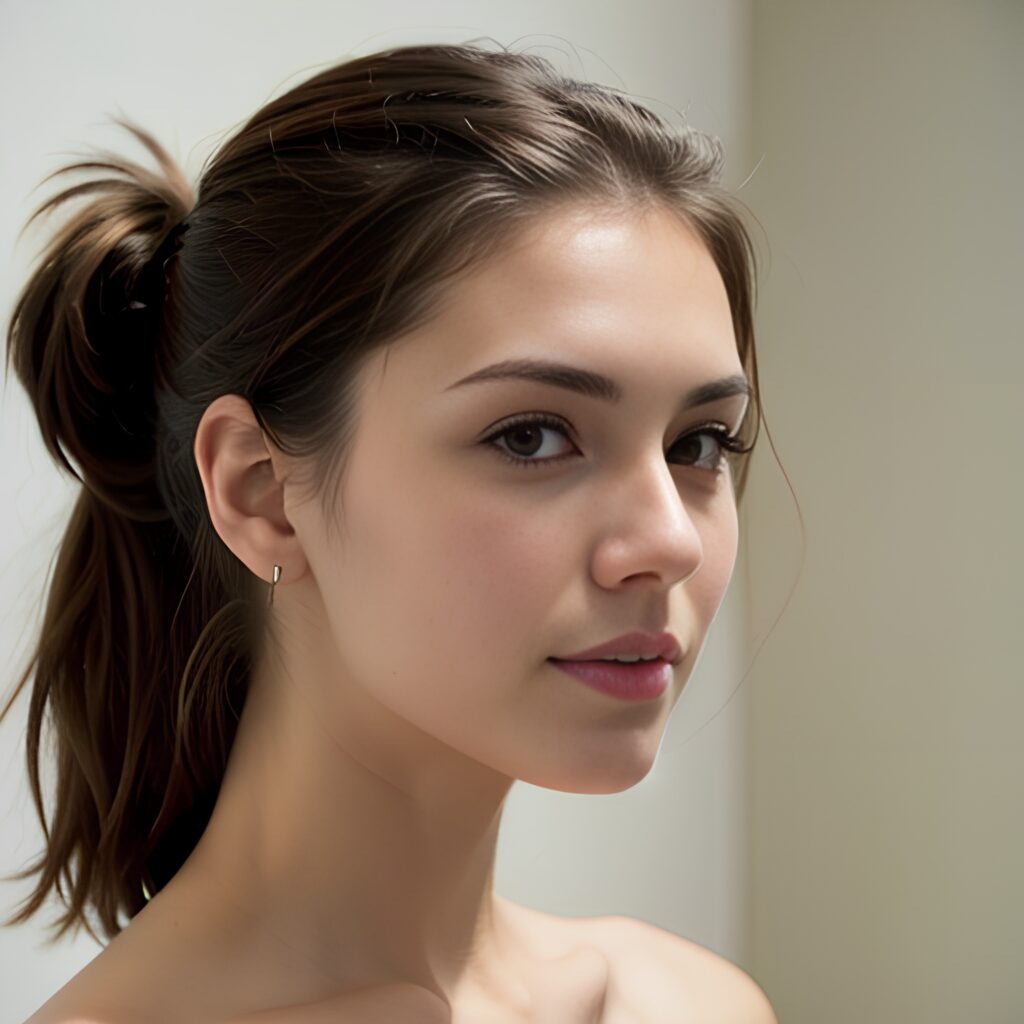 side ponytail haircut 